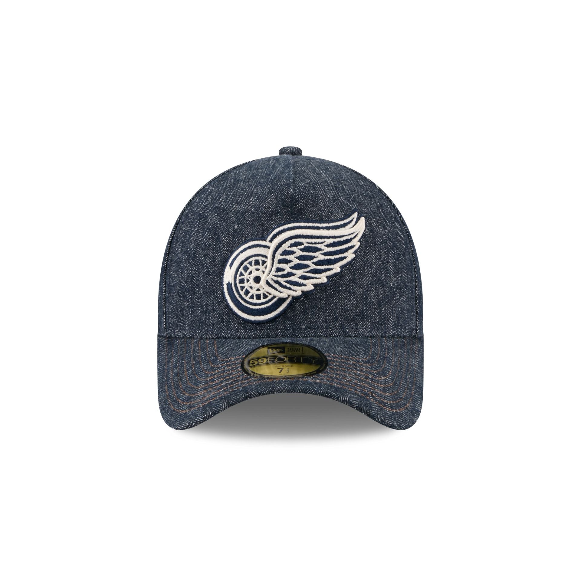 Detroit Red Wings Denim 59FORTY A-Frame Fitted Hat
