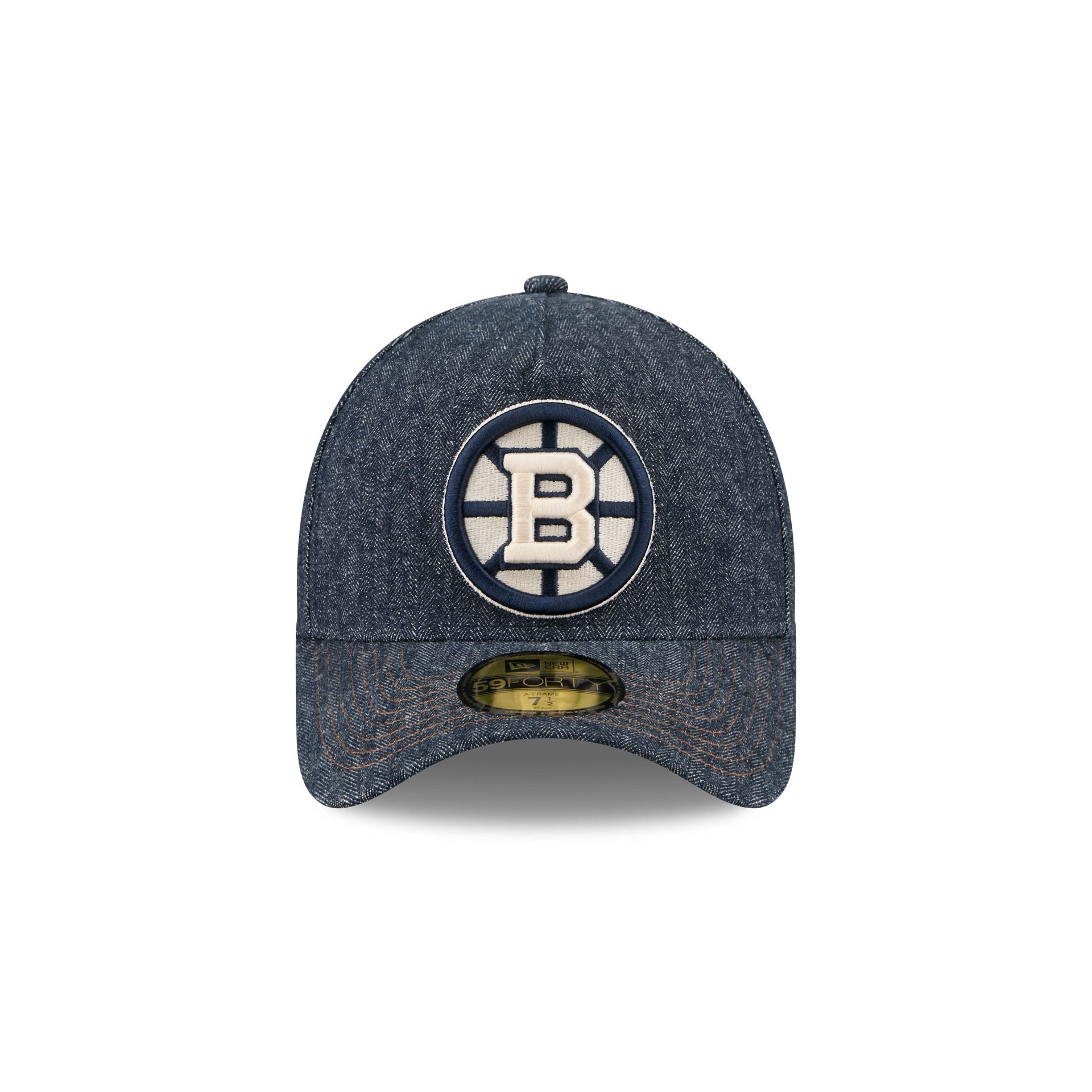 Boston Bruins Denim 59FORTY A-Frame Fitted Hat
