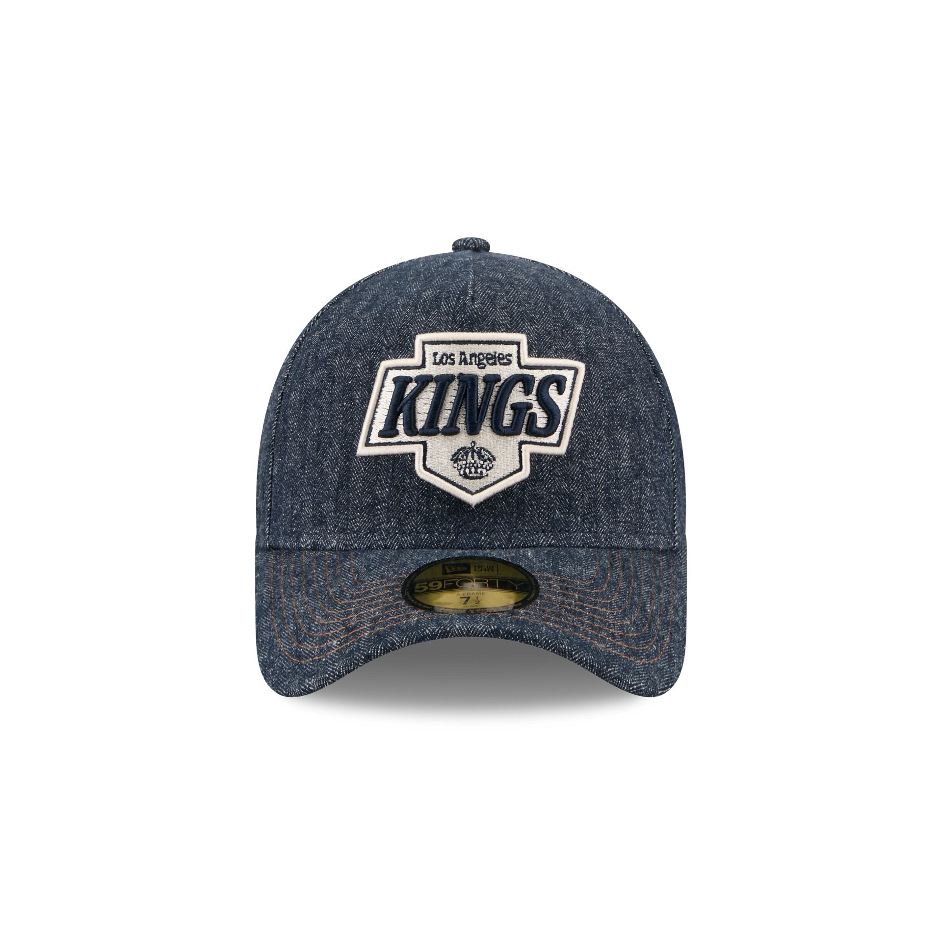 Los Angeles Kings Denim 59FORTY A-Frame Fitted Hat