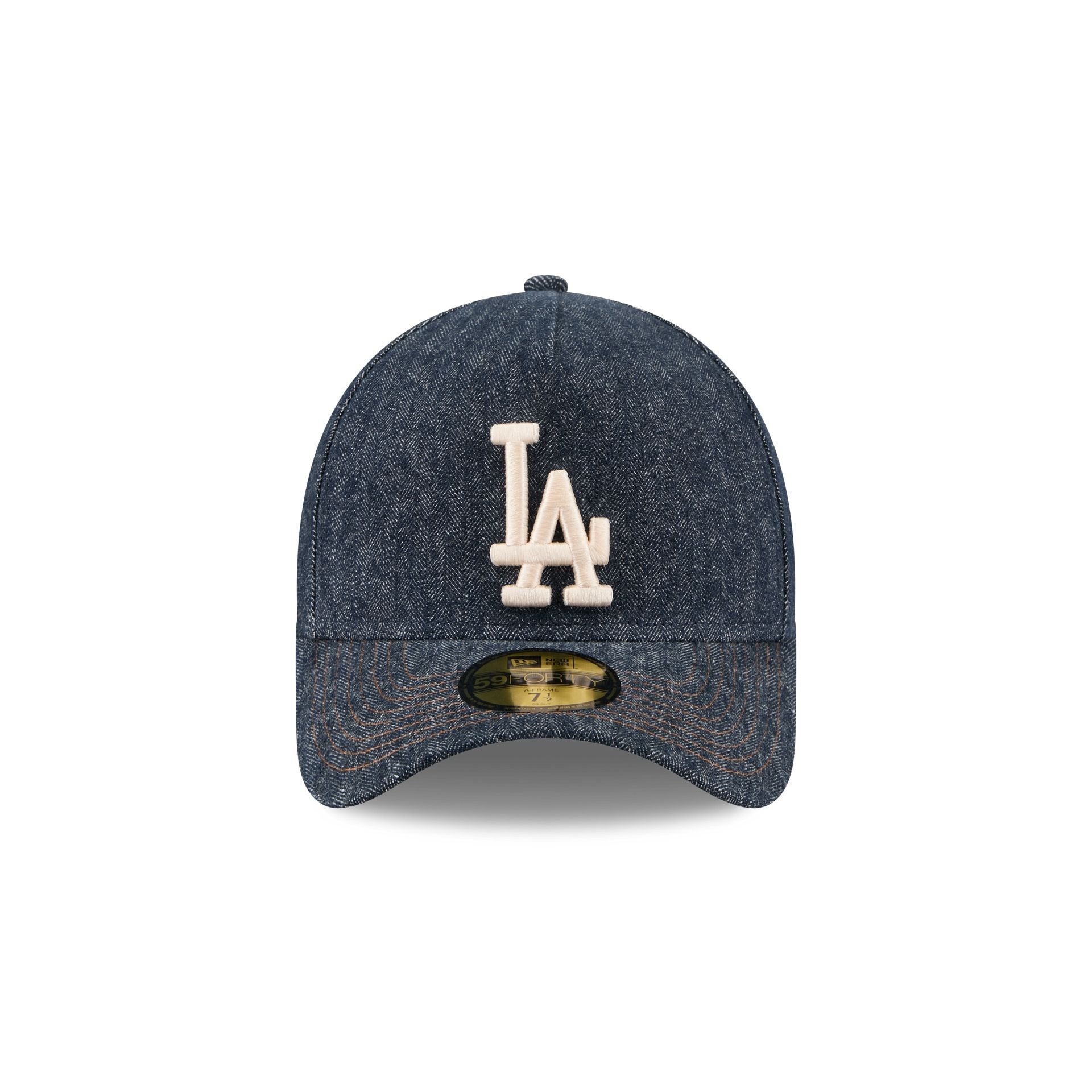 Los Angeles Dodgers Denim 59FORTY A-Frame Fitted Hat