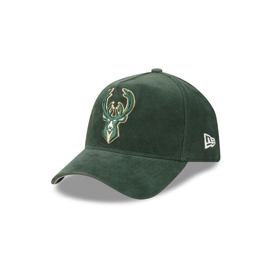 Milwaukee Bucks Corduroy Wale 59FORTY A-Frame Fitted Hat - New Era Cap