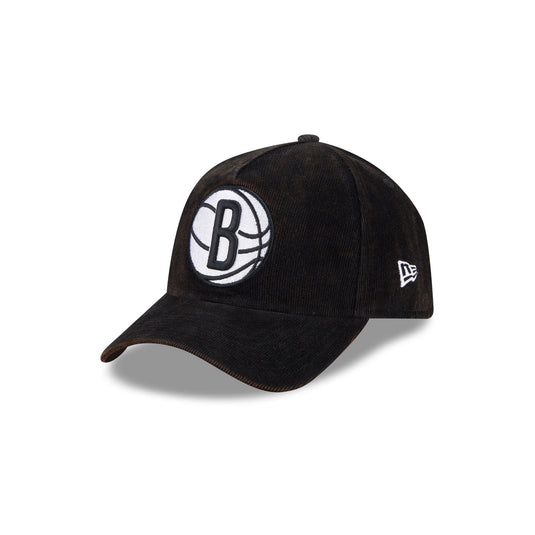Brooklyn Nets Corduroy Wale 59FORTY A-Frame Fitted Hat - New Era Cap