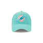Miami Dolphins Corduroy Wale 59FORTY A-Frame Fitted Hat