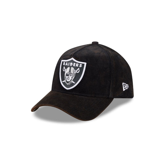 Las Vegas Raiders Corduroy Wale 59FORTY A-Frame Fitted Hat - New Era Cap