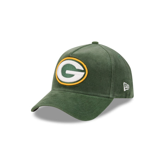 Green Bay Packers Corduroy Wale 59FORTY A-Frame Fitted Hat - New Era Cap
