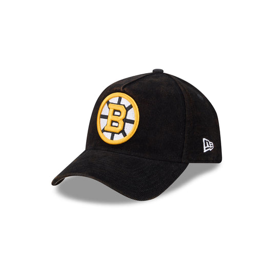 Boston Bruins Corduroy Wale 59FORTY A-Frame Fitted Hat - New Era Cap