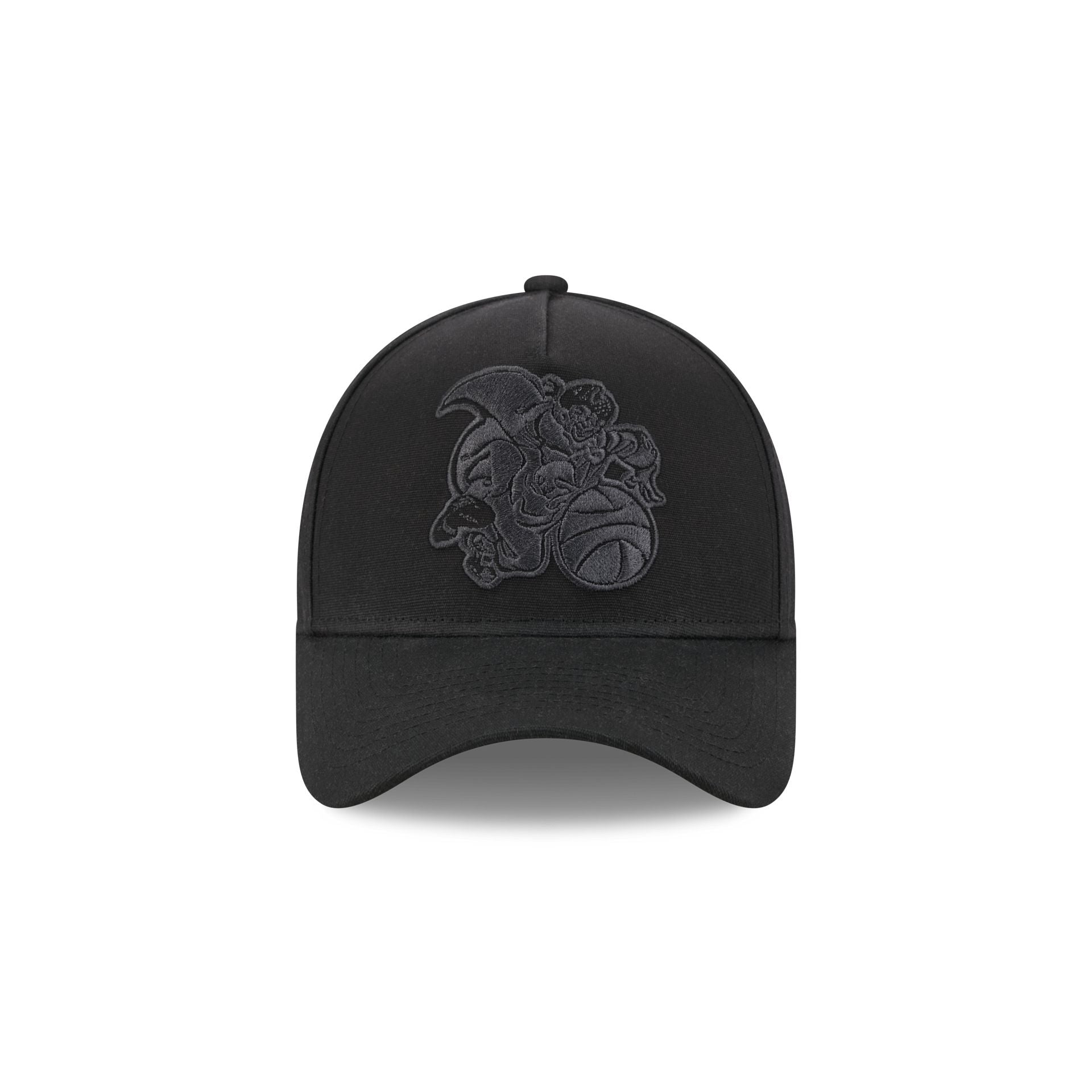New York Knicks Waxed Canvas Black 59FORTY A-Frame Fitted Hat