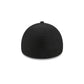 New York Knicks Waxed Canvas Black 59FORTY A-Frame Fitted Hat