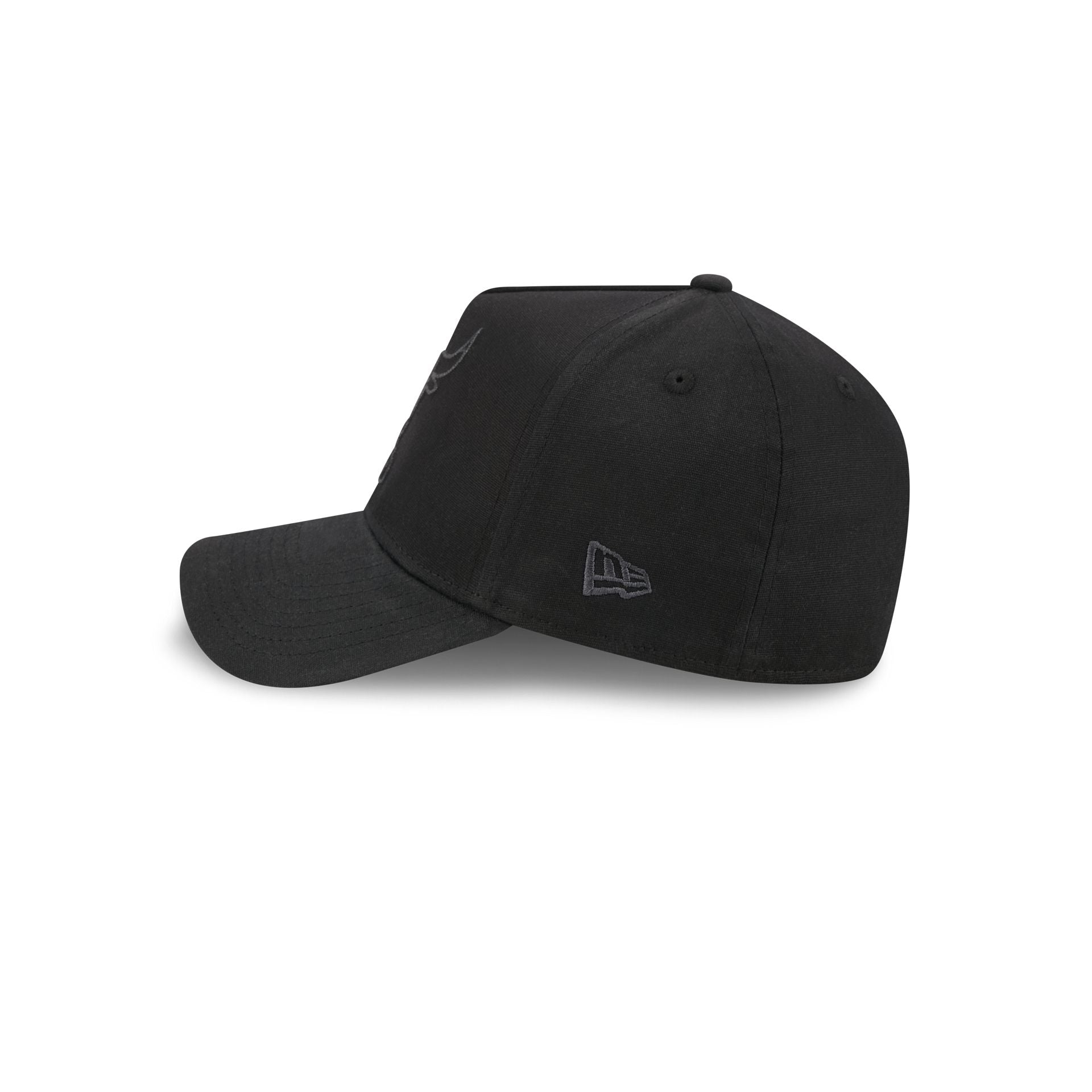 Chicago Bulls Waxed Canvas Black 59FORTY A-Frame Fitted Hat