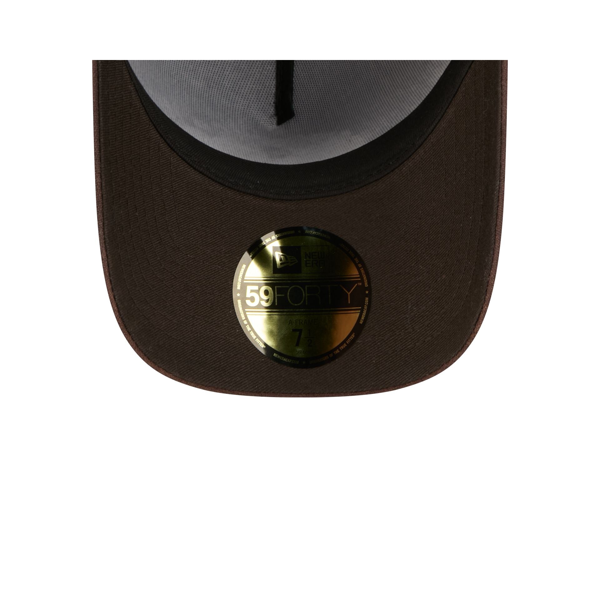 Chicago Blackhawks Waxed Canvas Brown 59FORTY A-Frame Fitted Hat