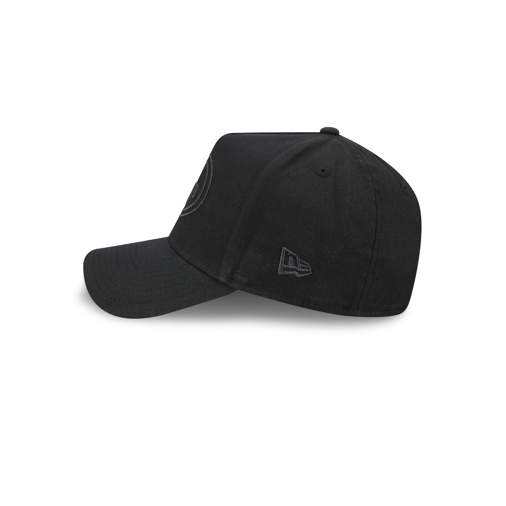 San Francisco 49ers Waxed Canvas Black 59FORTY A-Frame Fitted Hat