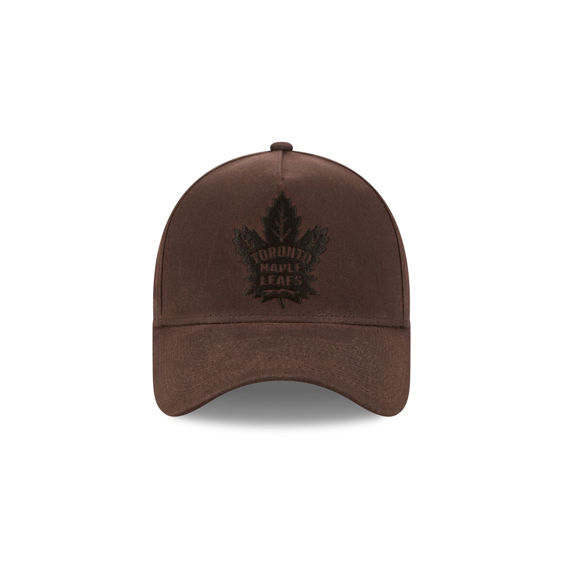 Toronto Maple Leafs Waxed Canvas Brown 59FORTY A-Frame Fitted Hat