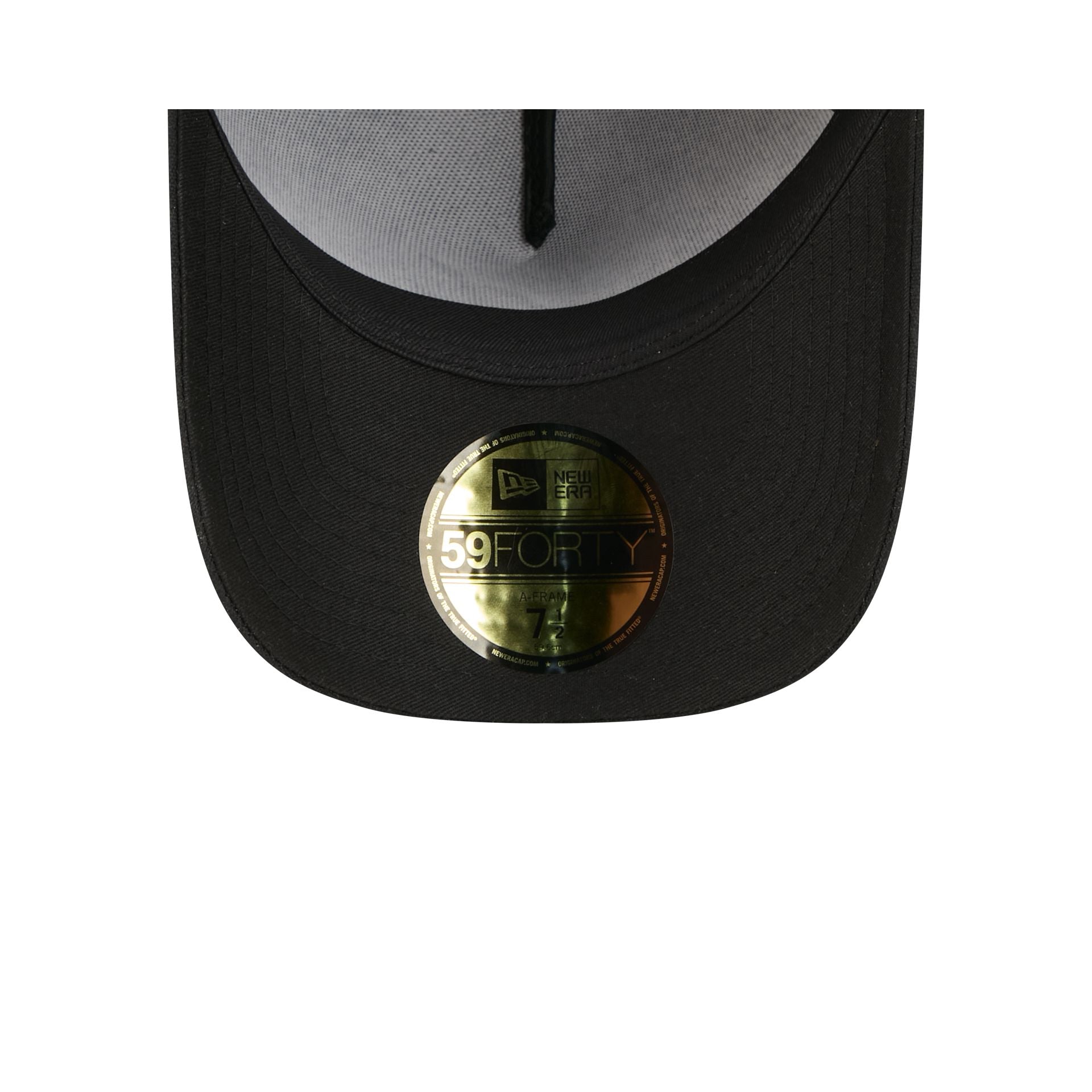 Atlanta Braves Waxed Canvas Black 59FORTY A-Frame Fitted Hat – New