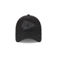 Kansas City Chiefs Waxed Canvas Black 59FORTY A-Frame Fitted Hat