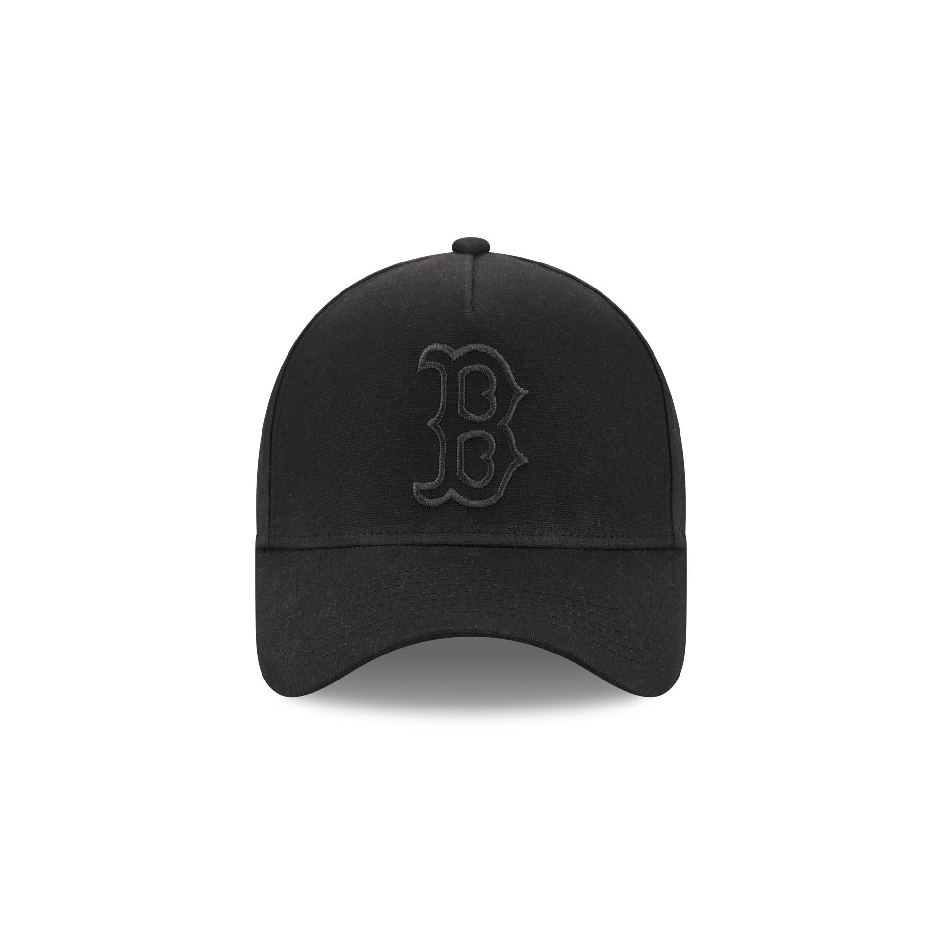 Boston Red Sox Waxed Canvas Black 59FORTY A-Frame Fitted Hat