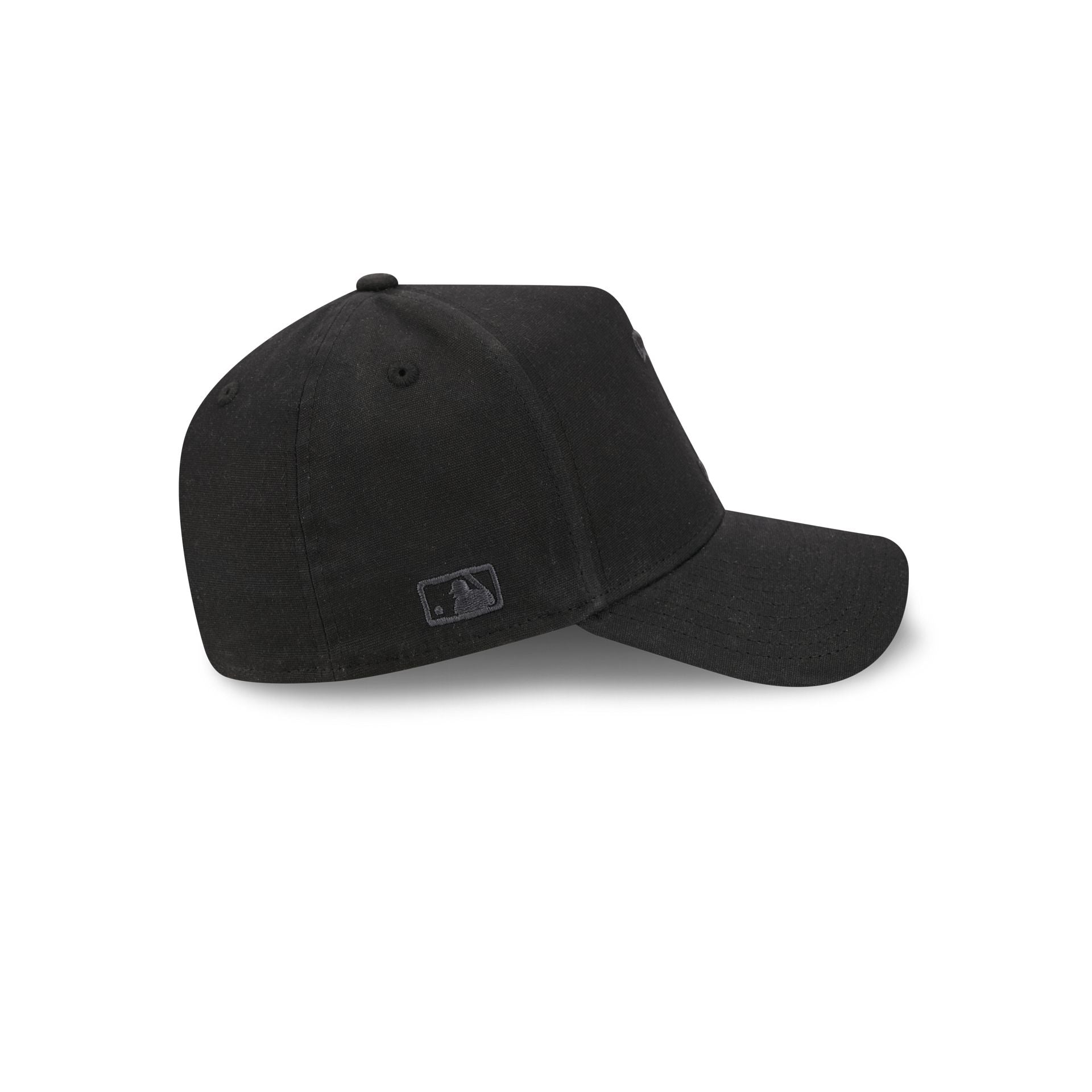 Boston Red Sox Waxed Canvas Black 59FORTY A-Frame Fitted Hat
