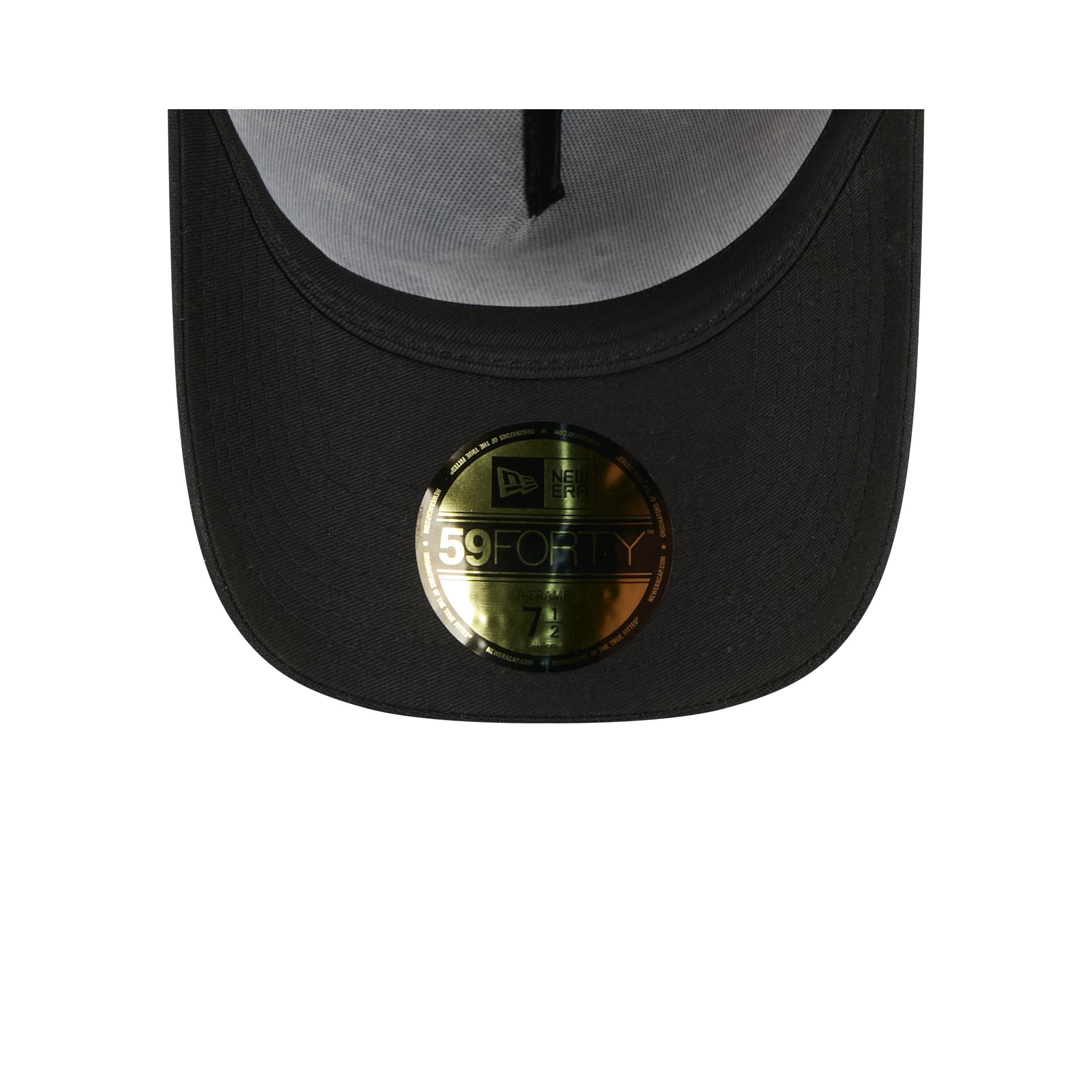 Boston Red Sox Waxed Canvas Black 59FORTY A-Frame Fitted Hat – New