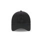 Chicago Cubs Waxed Canvas Black 59FORTY A-Frame Fitted Hat