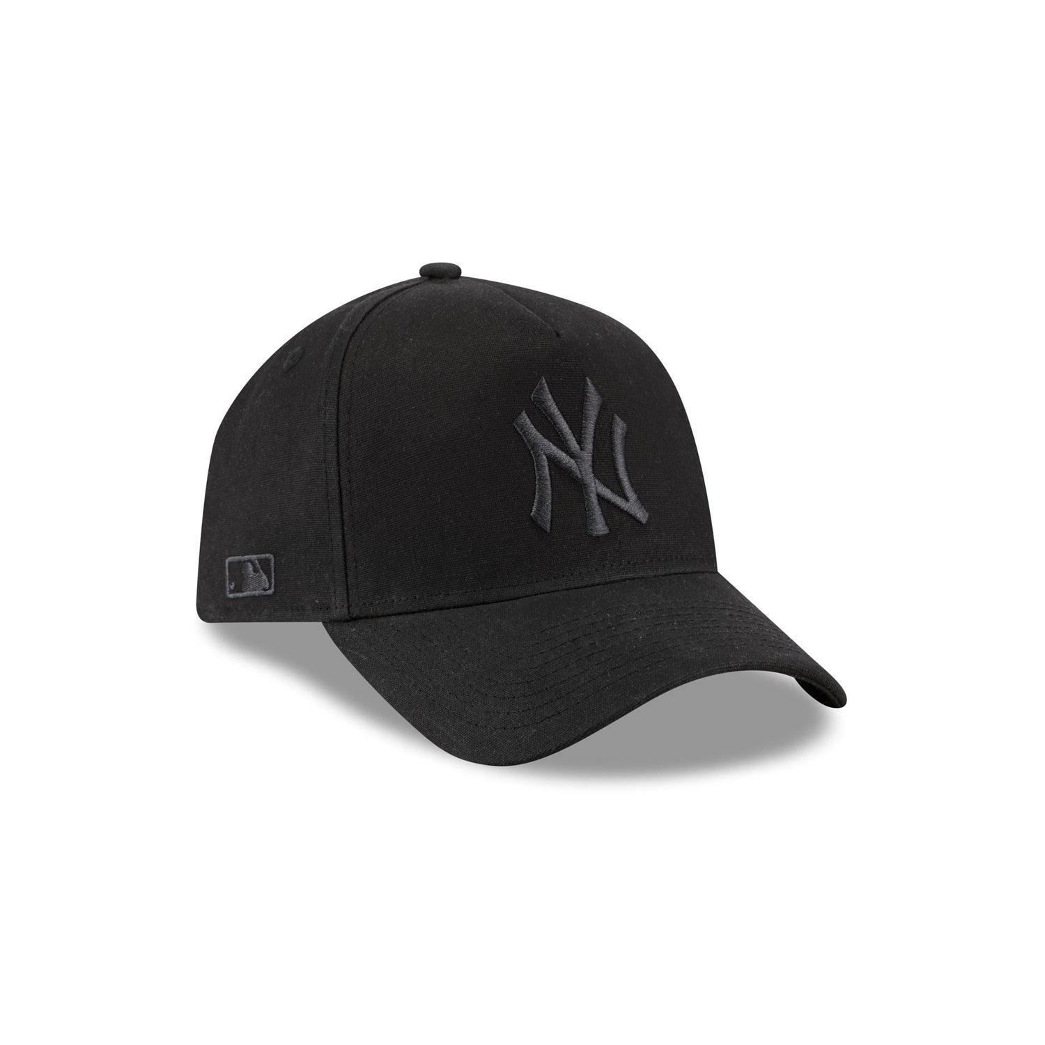 New York Yankees Waxed Canvas Black 59FORTY A-Frame Fitted Hat
