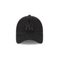 New York Yankees Waxed Canvas Black 59FORTY A-Frame Fitted Hat