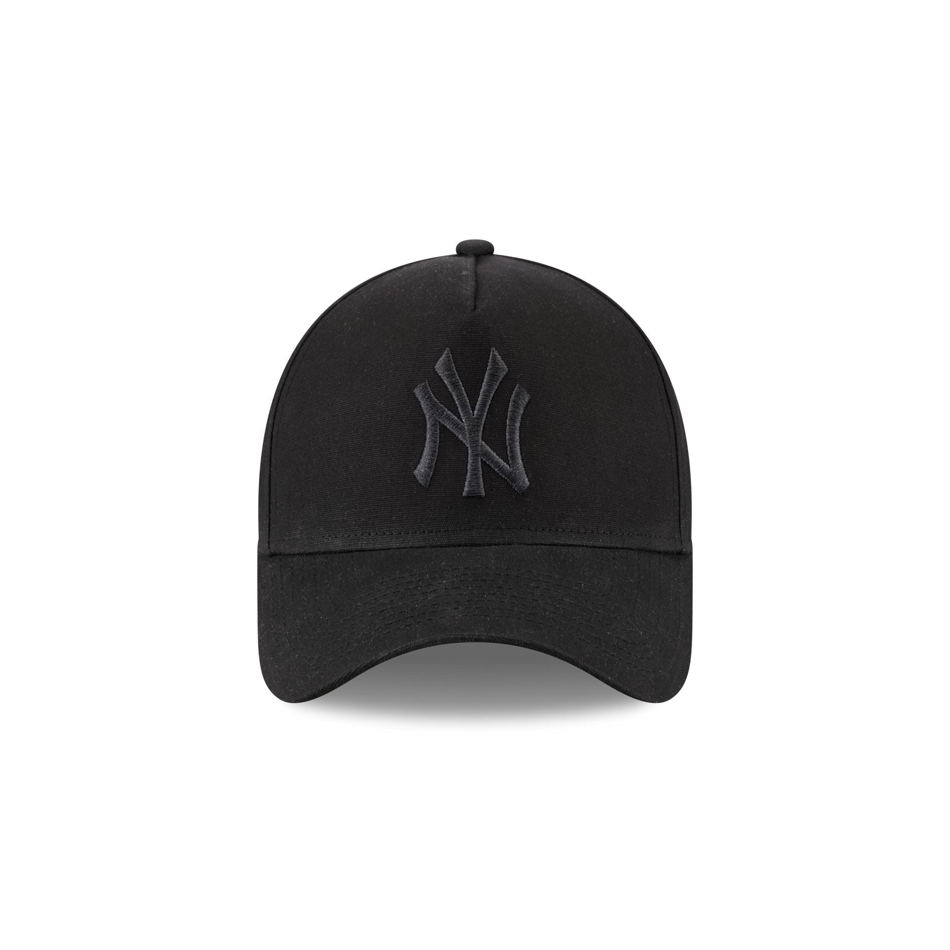 New York Yankees Waxed Canvas Black 59FORTY A-Frame Fitted Hat