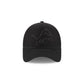 Detroit Lions Waxed Canvas Black 59FORTY A-Frame Fitted Hat
