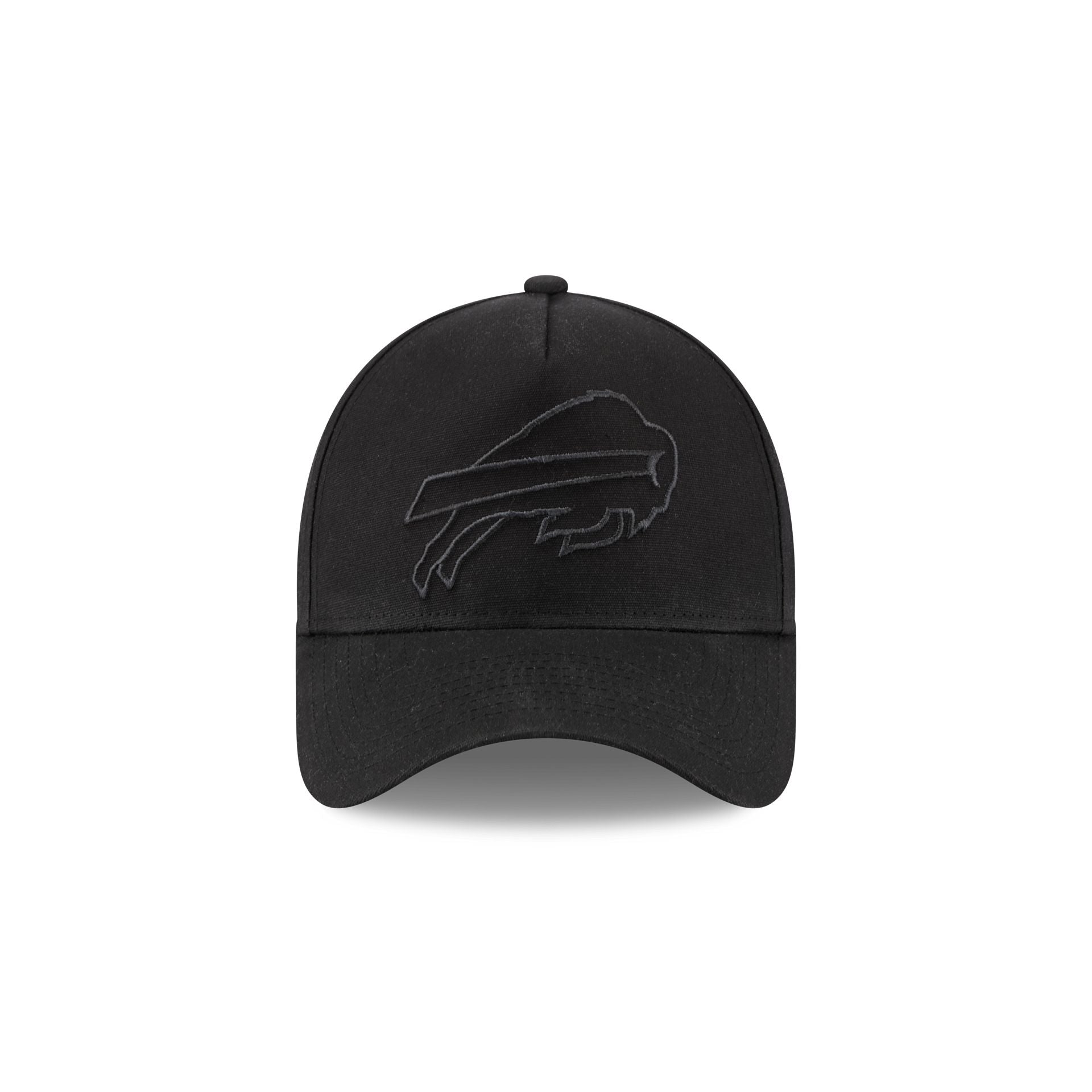 Buffalo Bills Waxed Canvas Black 59FORTY A-Frame Fitted Hat
