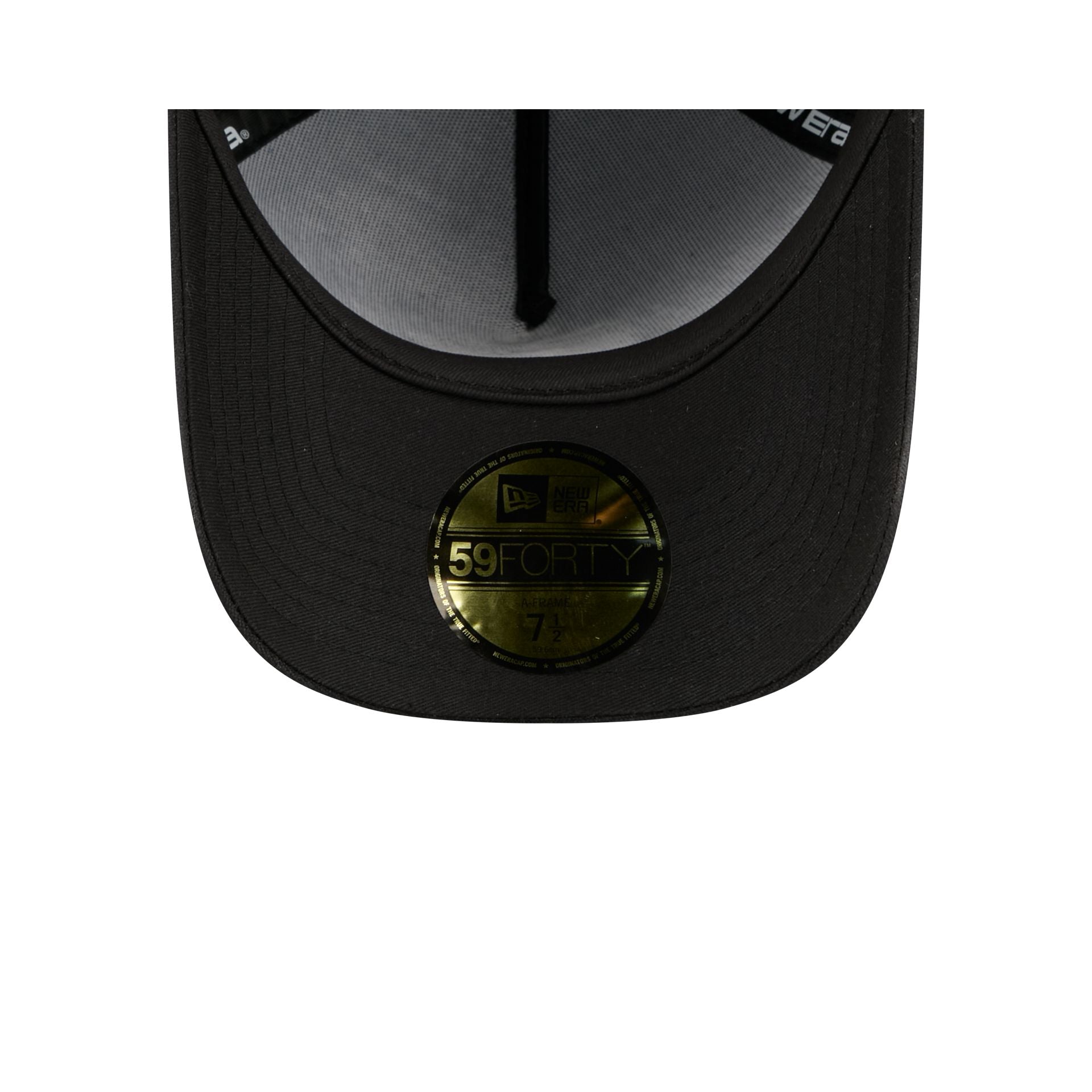 San Diego Padres Waxed Canvas Black 59FORTY A-Frame Fitted Hat