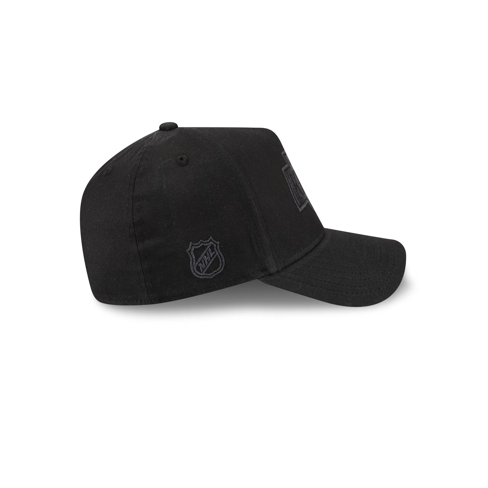Los Angeles Kings Waxed Canvas Black 59FORTY A-Frame Fitted Hat