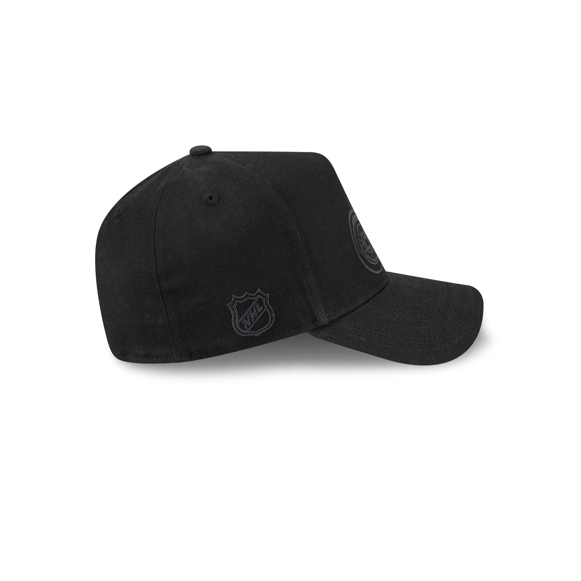 Detroit Red Wings Waxed Canvas Black 59FORTY A-Frame Fitted Hat