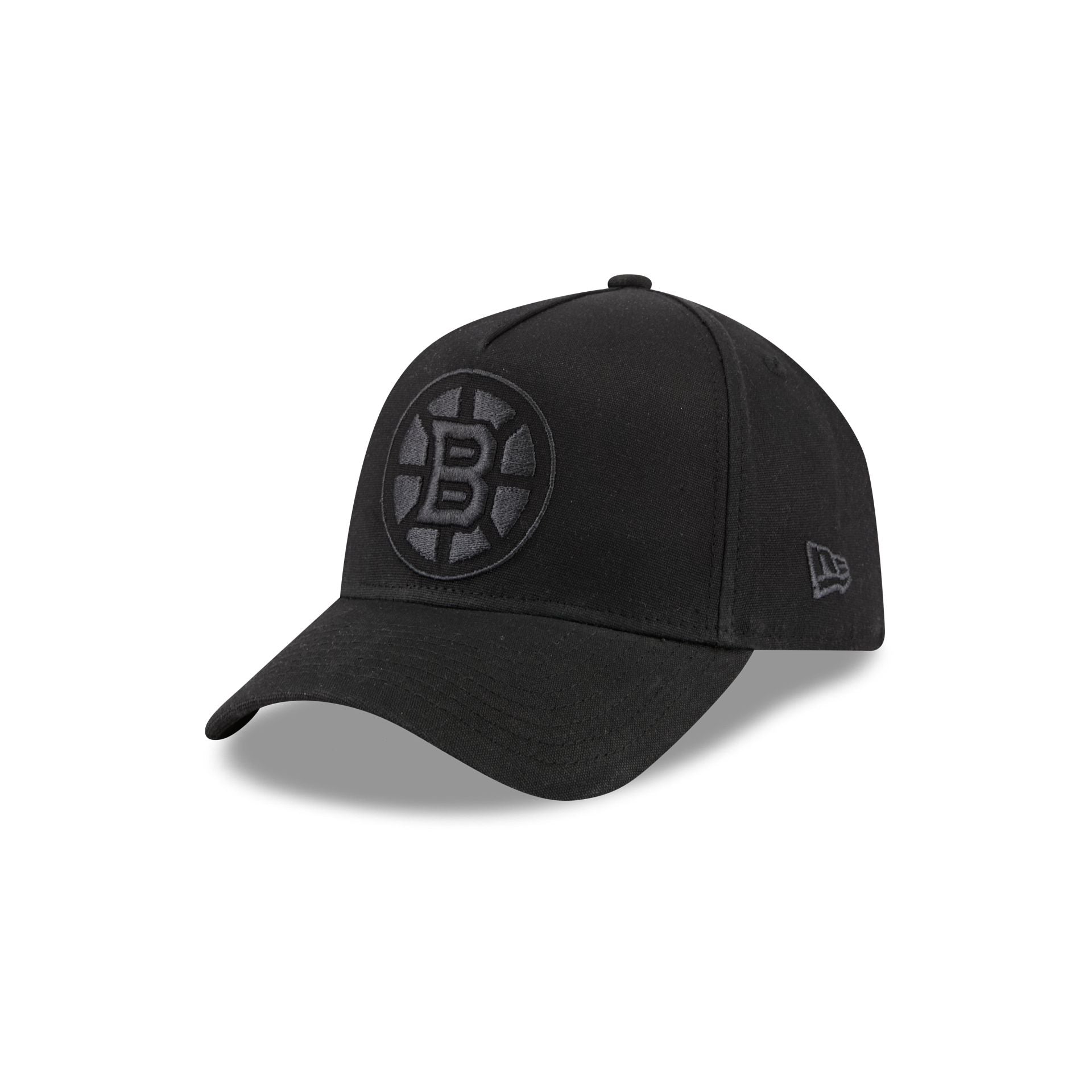 Boston Bruins Waxed Canvas Black 59FORTY A-Frame Fitted Hat
