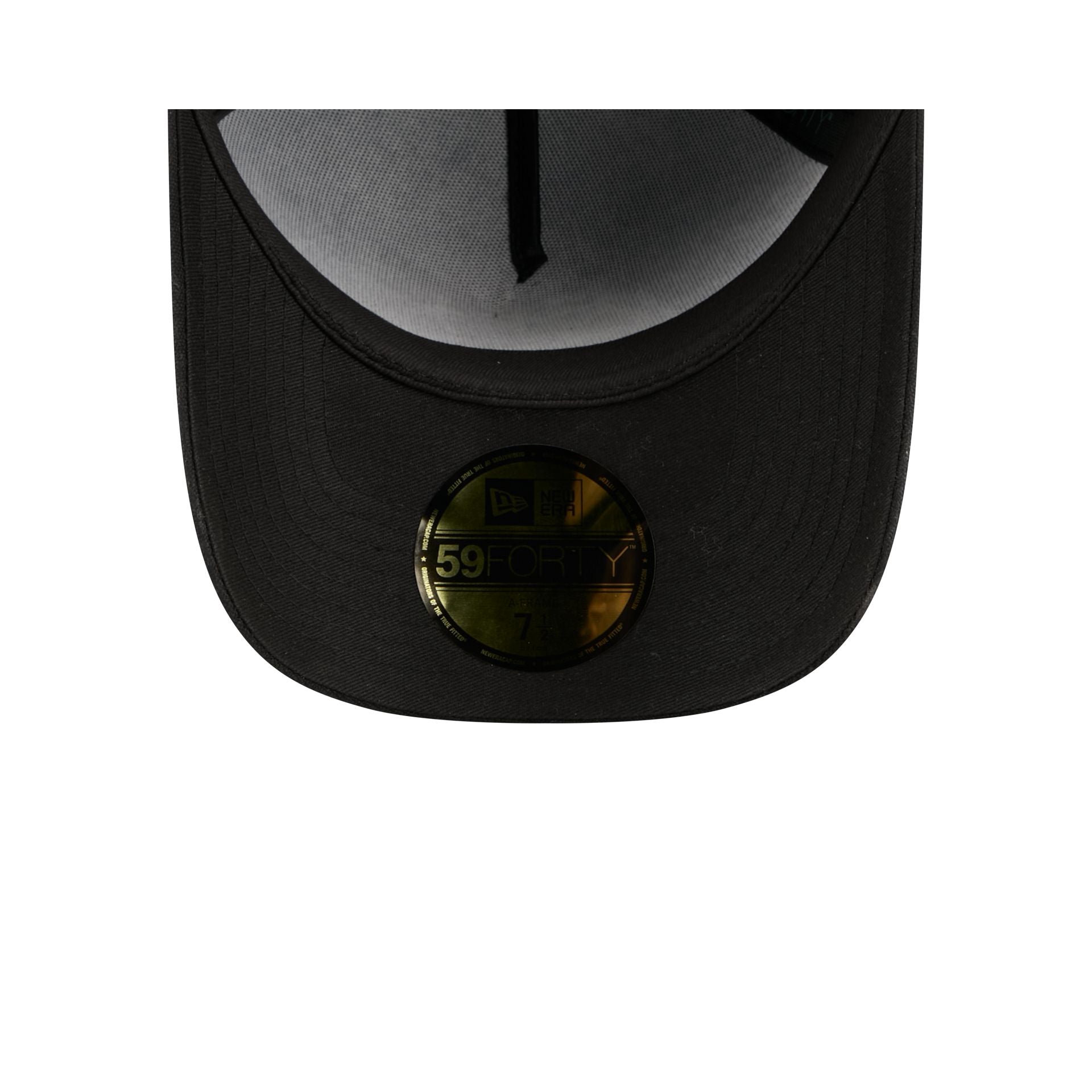 Boston Bruins Waxed Canvas Black 59FORTY A-Frame Fitted Hat