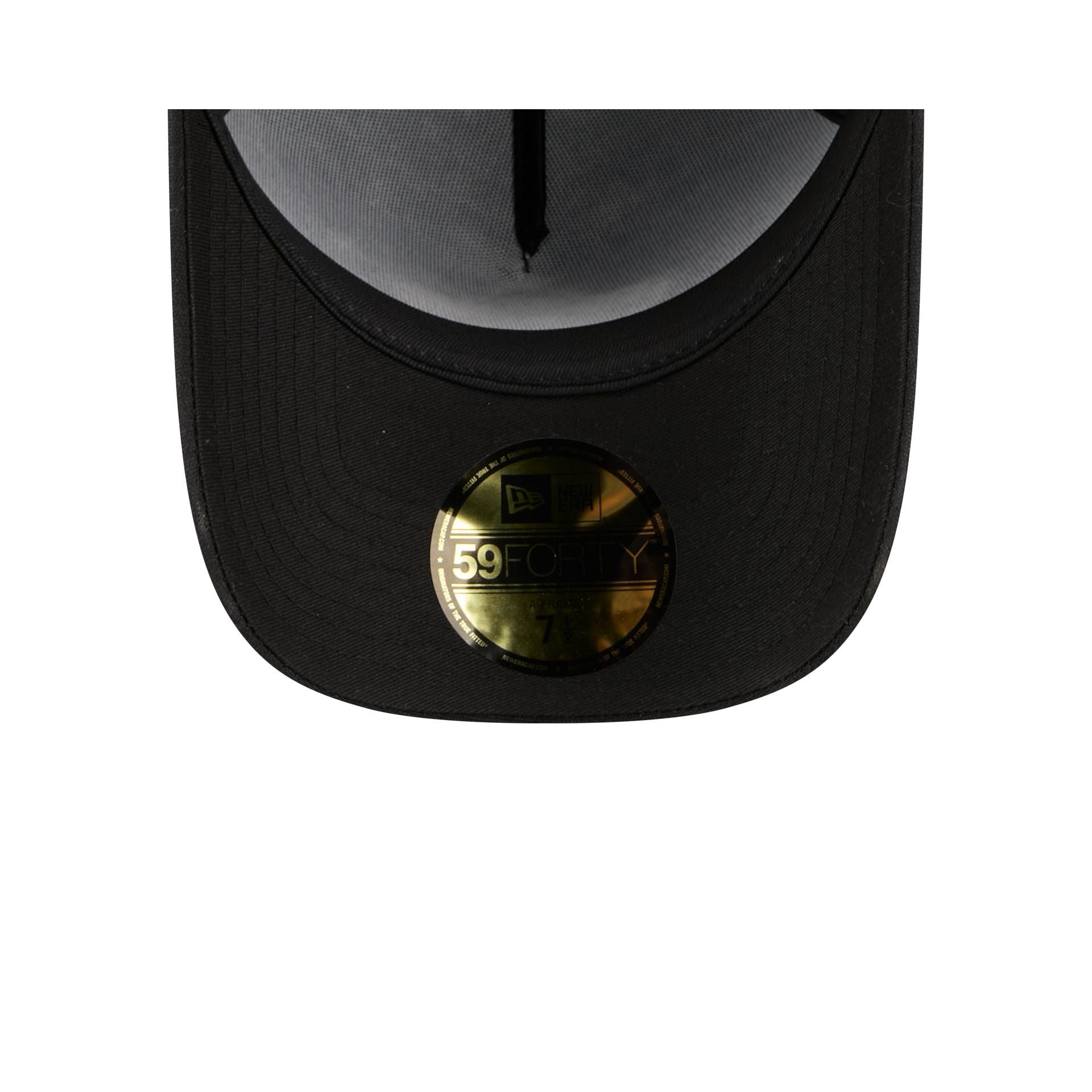 Toronto Maple Leafs Waxed Canvas Black 59FORTY A-Frame Fitted Hat