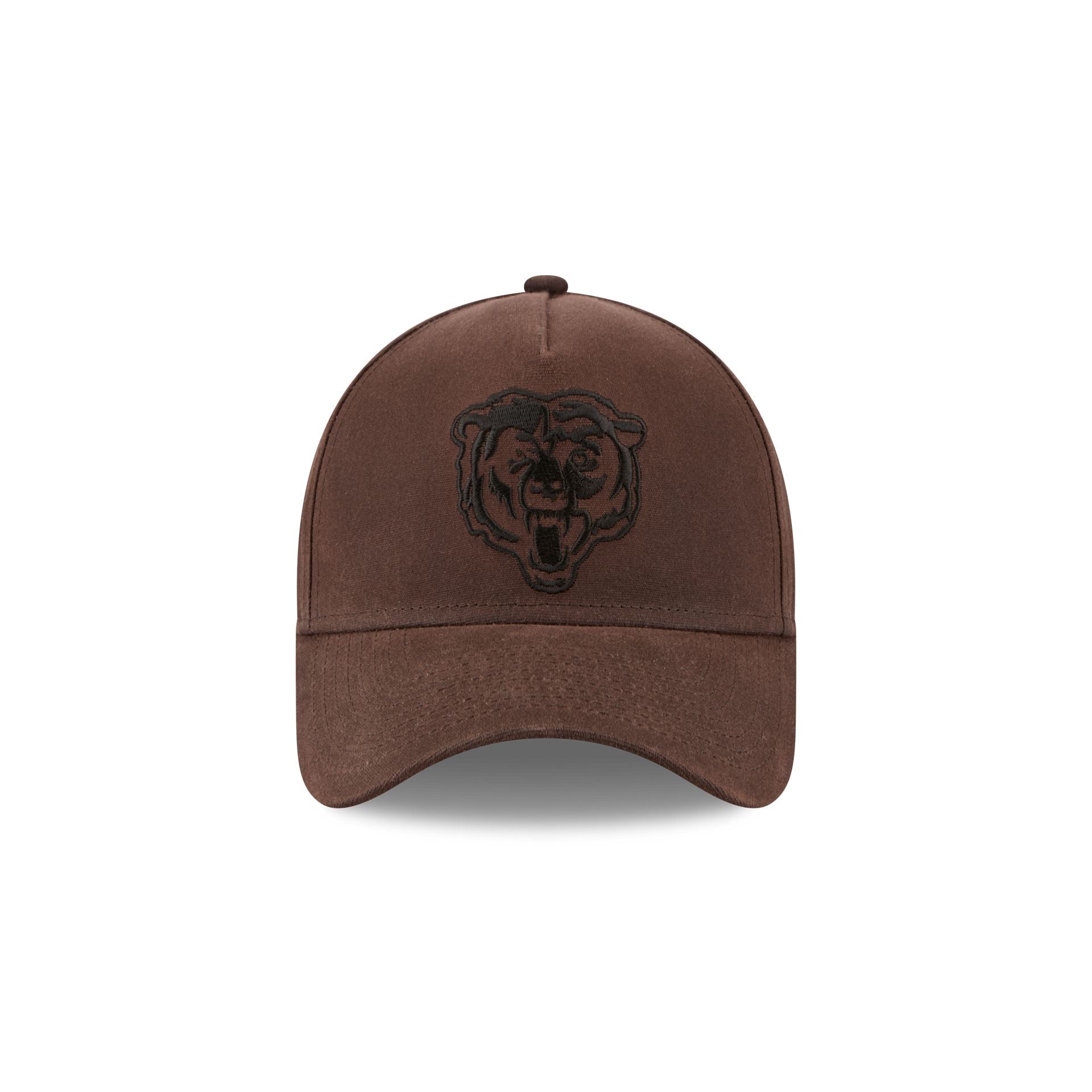 Chicago Bears Waxed Canvas Brown 59FORTY A-Frame Fitted Hat