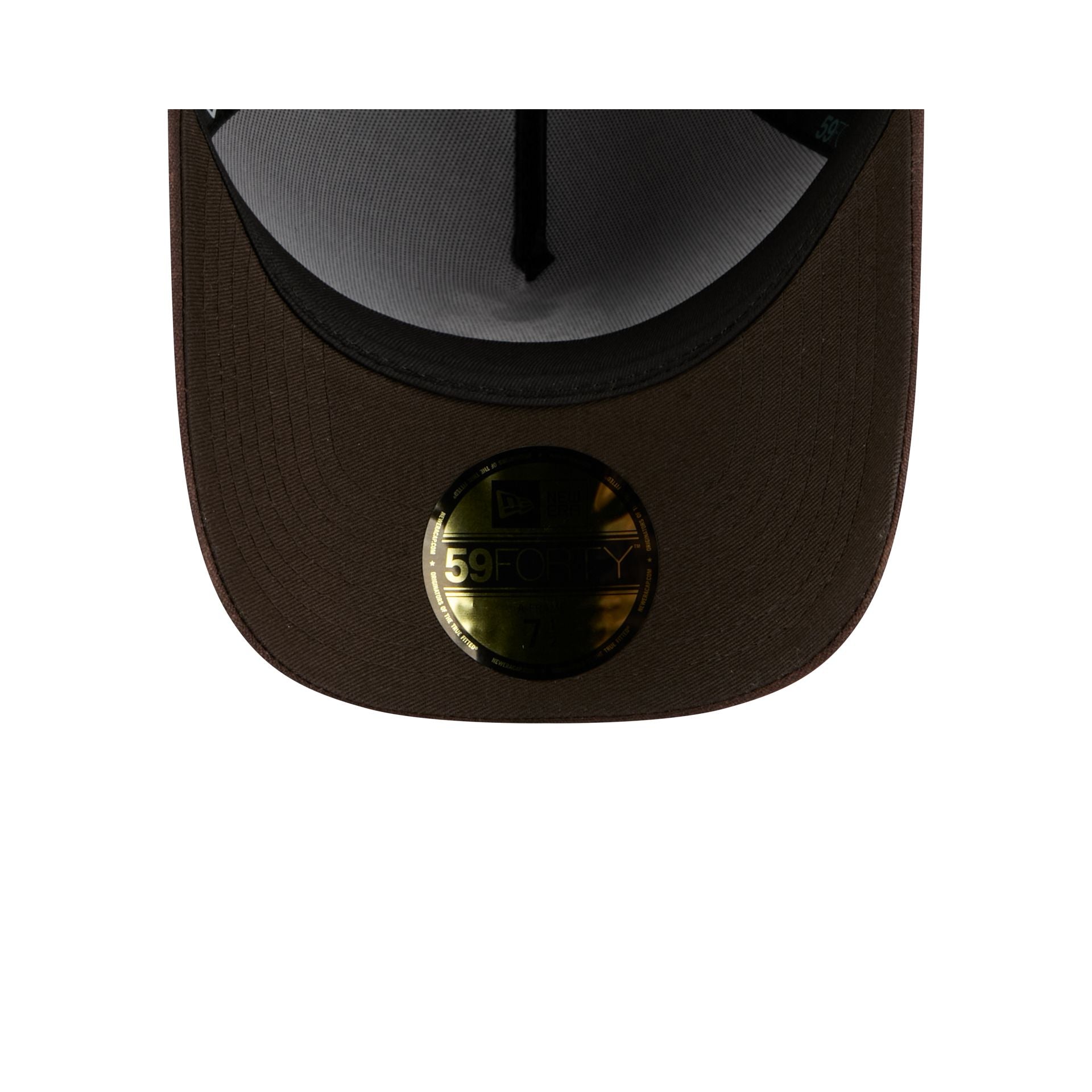 New York Mets Waxed Canvas Brown 59FORTY A-Frame Fitted Hat