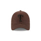 Texas Rangers Waxed Canvas Brown 59FORTY A-Frame Fitted Hat