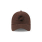 Miami Dolphins Waxed Canvas Brown 59FORTY A-Frame Fitted Hat