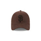 San Francisco Giants Waxed Canvas Brown 59FORTY A-Frame Fitted Hat