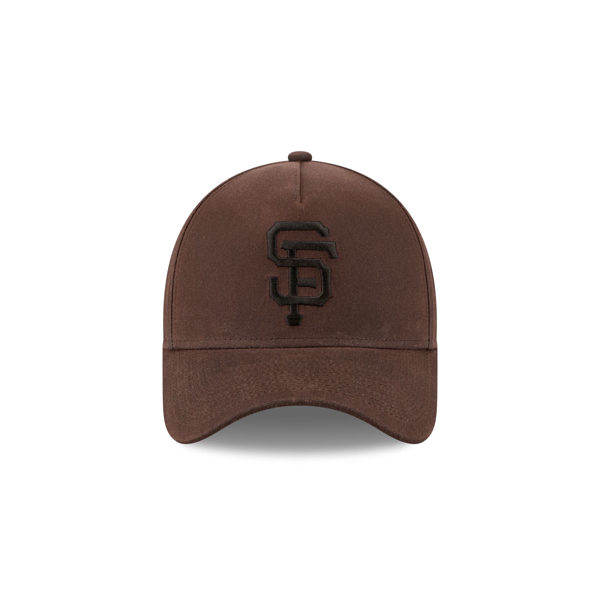 San Francisco Giants Waxed Canvas Brown 59FORTY A-Frame Fitted Hat