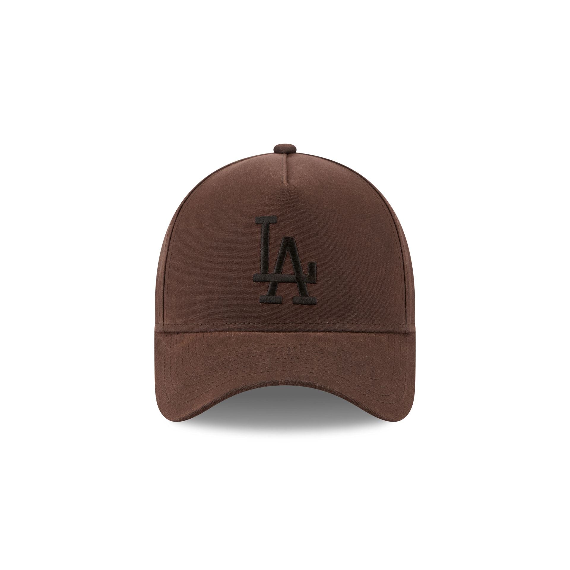 Los Angeles Dodgers Waxed Canvas Brown 59FORTY A-Frame Fitted Hat