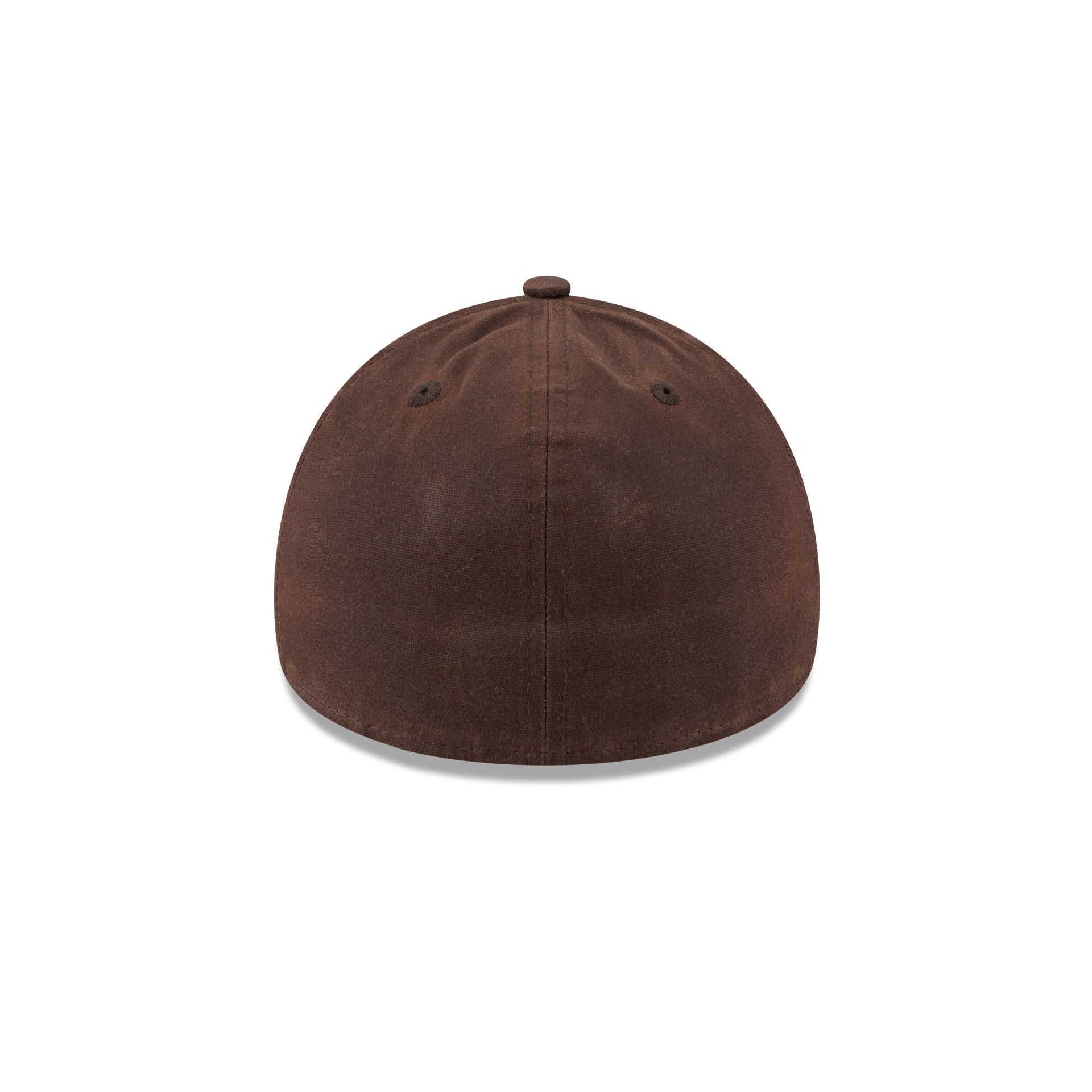 Chicago Cubs Waxed Canvas Brown 59FORTY A-Frame Fitted Hat