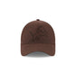 Detroit Lions Waxed Canvas Brown 59FORTY A-Frame Fitted Hat