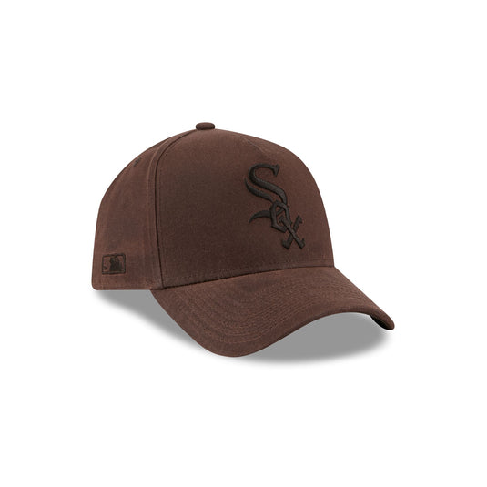 Chicago White Sox Waxed Canvas Brown 59FORTY A-Frame Fitted Hat - New Era Cap