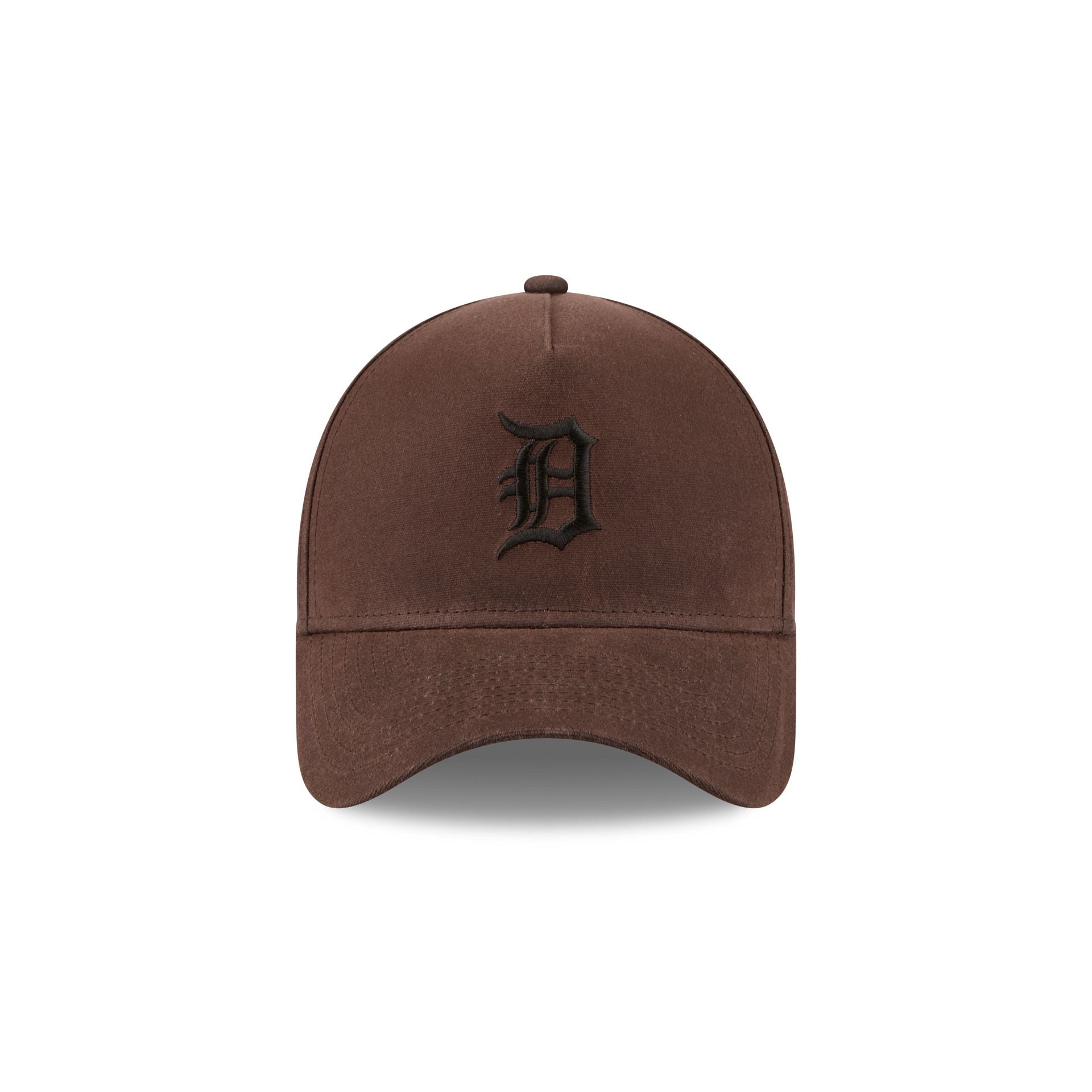 Detroit Tigers Waxed Canvas Brown 59FORTY A-Frame Fitted Hat