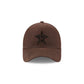 Houston Astros Waxed Canvas Brown 59FORTY A-Frame Fitted Hat