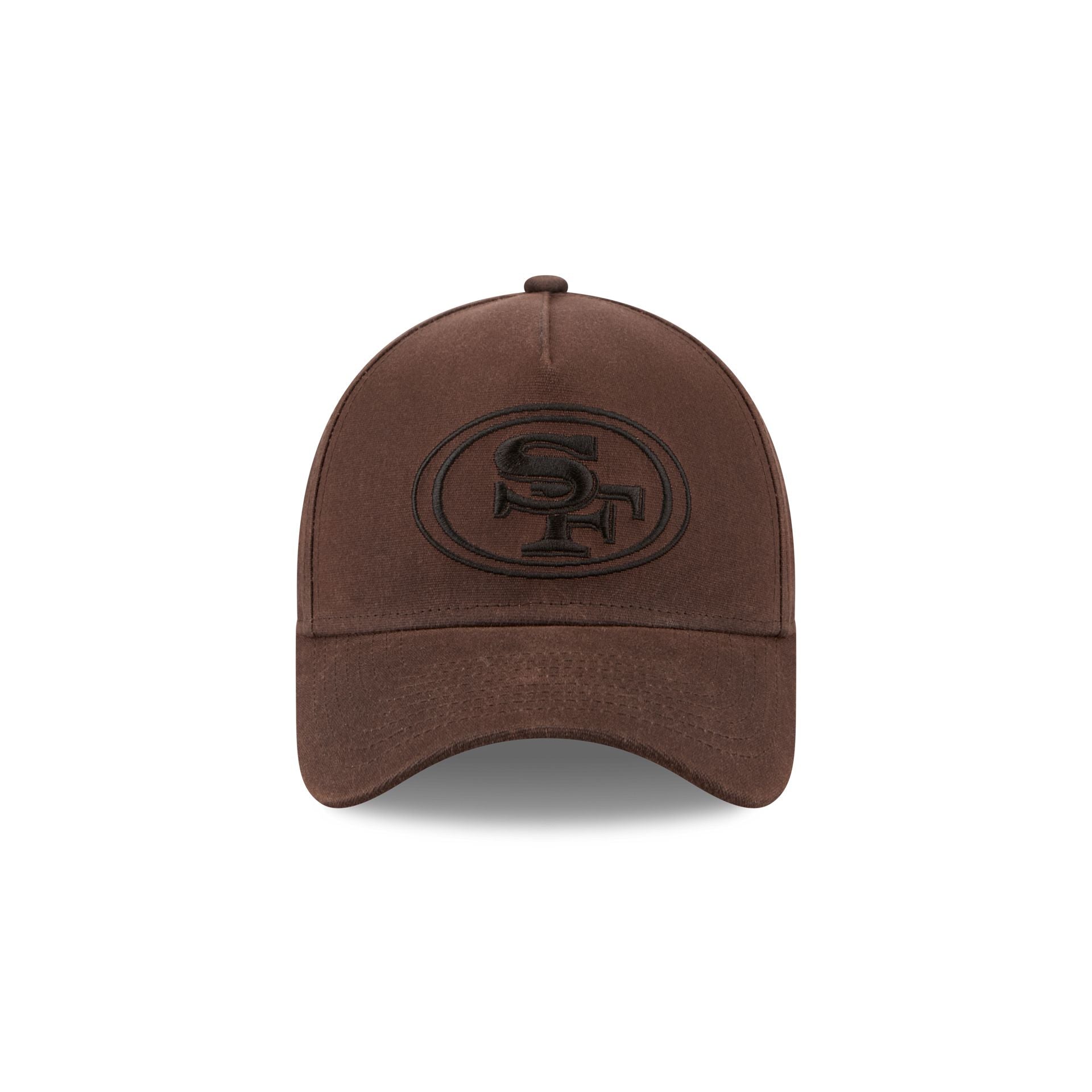 San Francisco 49ers Waxed Canvas Brown 59FORTY A-Frame Fitted Hat