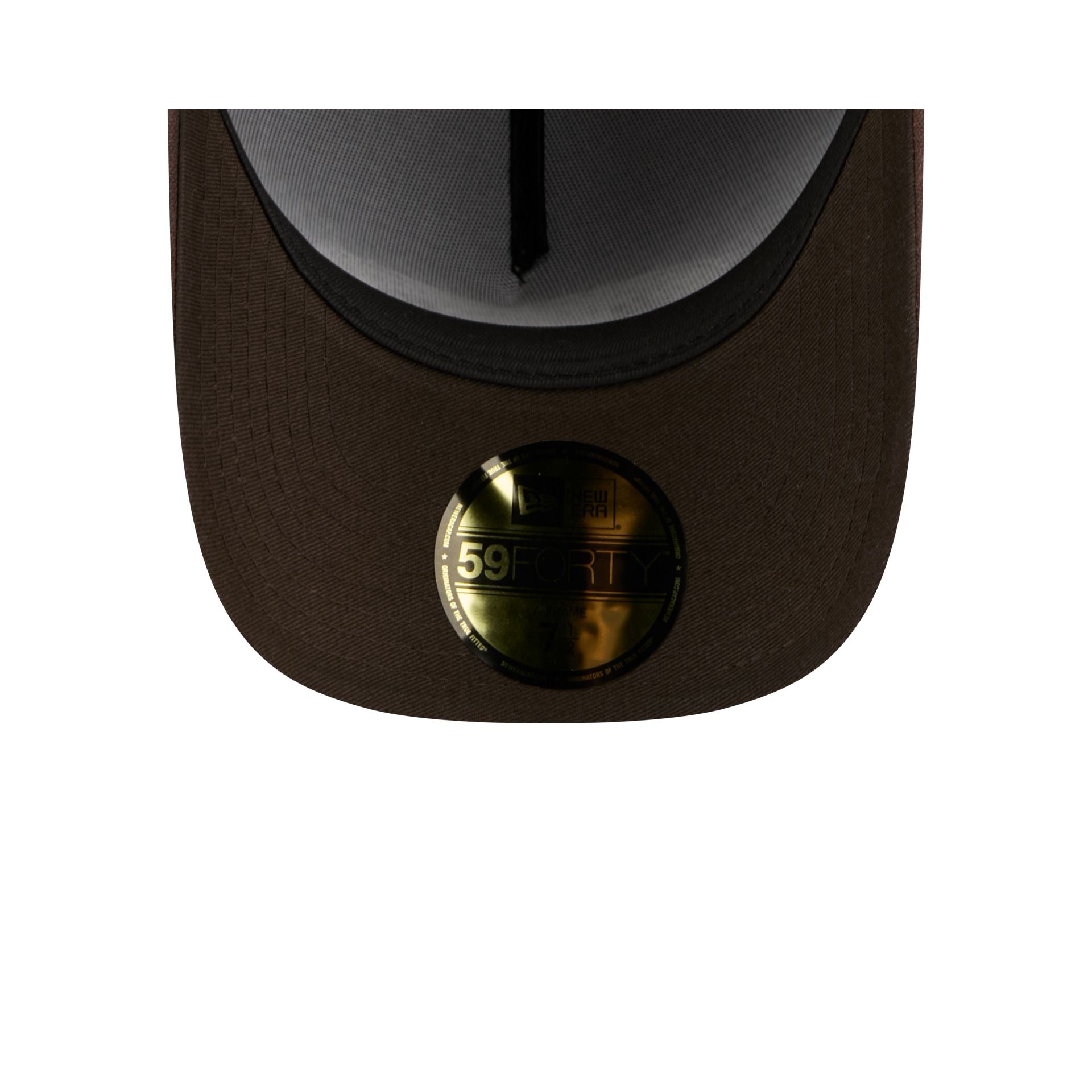 San Francisco 49ers Waxed Canvas Brown 59FORTY A-Frame Fitted Hat