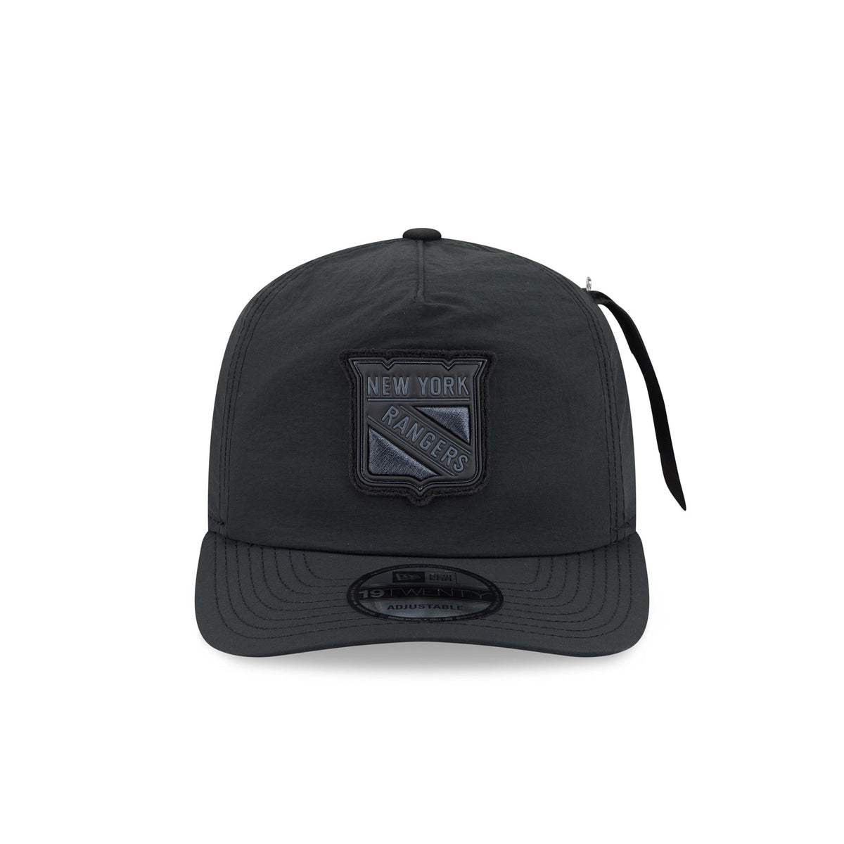 Alpha Industries x New York Rangers Black 19TWENTY Adjustable Hat