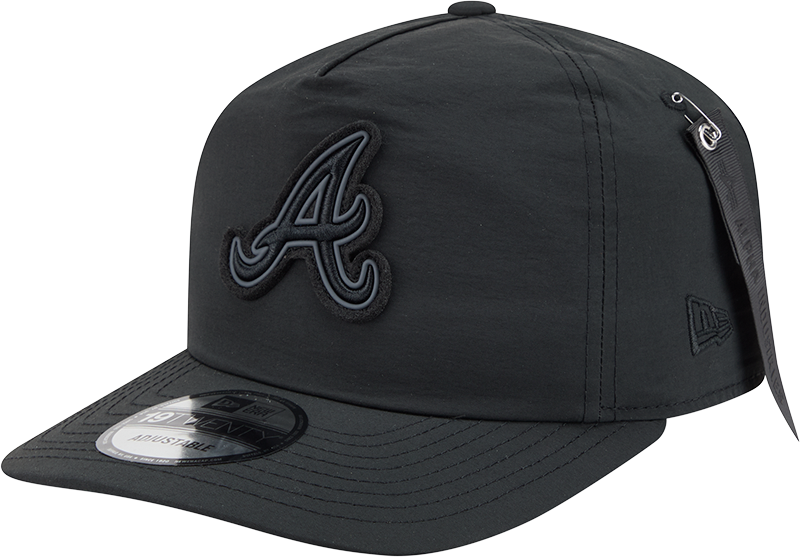 Alpha Industries x Atlanta Braves Black 19TWENTY Adjustable Hat