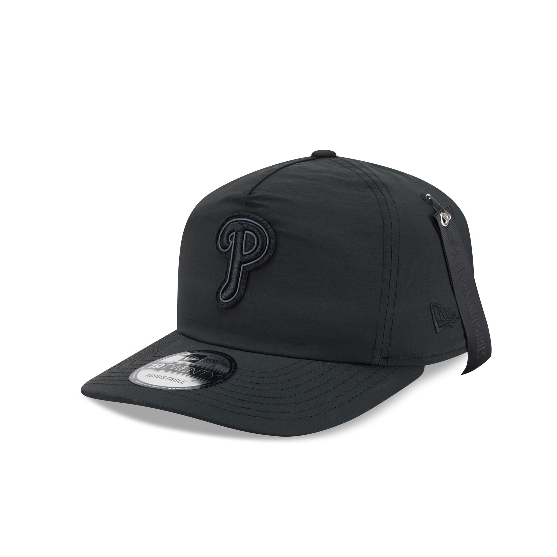 Alpha Industries x Philadelphia Phillies Black 19TWENTY Adjustable Hat